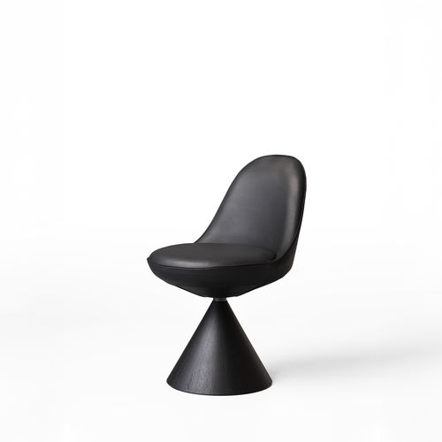 Chaise design - ROMBY - Porro - d'intérieur / en tissu / en cuir