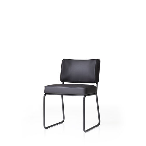 Chaise contemporaine - SIXTE - Porro - d'intérieur / en tissu / en cuir