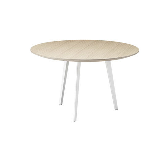 Table d'appoint contemporaine - MIX - Sellex - en chêne / en contreplaqué / avec piètement en acier