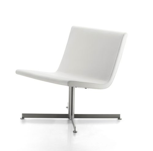 Fauteuil contemporain - STILL - Sellex - en tissu / en acier inoxydable / tapissé