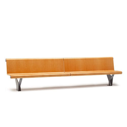 Banc public contemporain - VACANTE - Sellex - en tôle perforée / en fer / en acier inoxydable