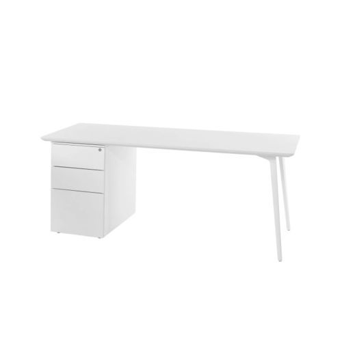 Bureau sur pied - FLY - Sellex - contemporain / en MDF / droit