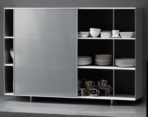 Vaisselier classique - ZUMM  - Sellex - en verre / en acier / en aluminium extrudé