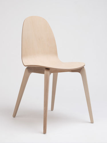 Chaise contemporaine - BOB - Ondarreta - d'intérieur / en tissu / en acier