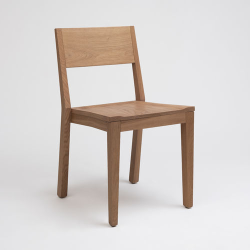 Chaise contemporaine - IESU - Ondarreta - d'intérieur / en chêne / résidentielle