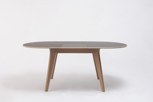 Table contemporaine - MIKADO - Ondarreta - en bouleau / en contreplaqué / avec piètement en hêtre