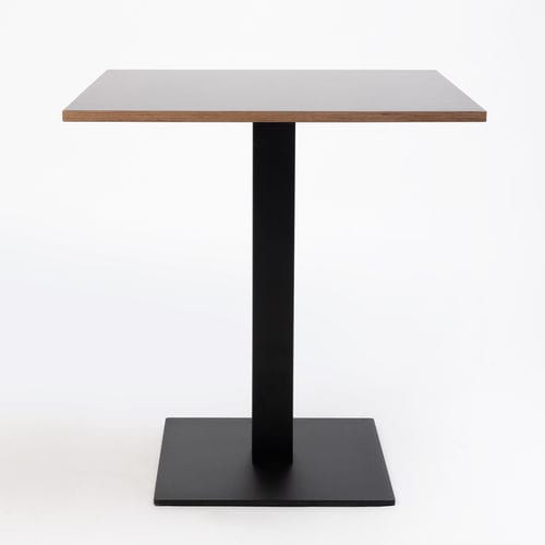 Table contemporaine - CAFE - Ondarreta - en acier / avec piètement en acier / ronde