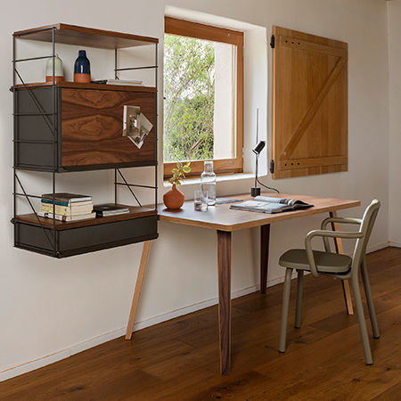 Table contemporaine - GRÀCIA - Mobles 114 editions - en contreplaqué / avec piètement en bois / rectangulaire