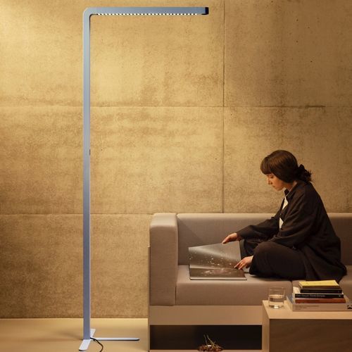 Lampe sur pied - Team Agile - GRAU - en aluminium / contemporaine / d'intérieur