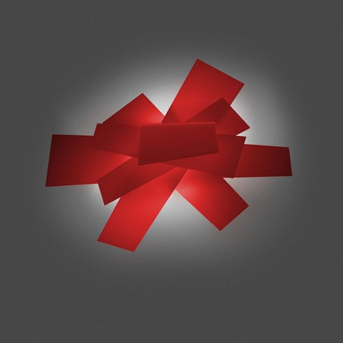 Plafonnier design original - BIG BANG - FOSCARINI - en métal laqué / en méthacrylate / à LED