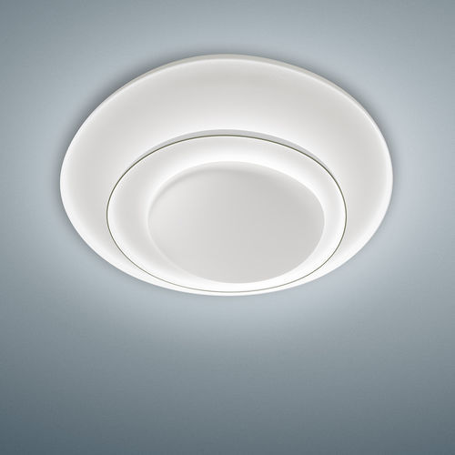Plafonnier contemporain - BAHIA MINI - FOSCARINI - rond / en polycarbonate / à LED