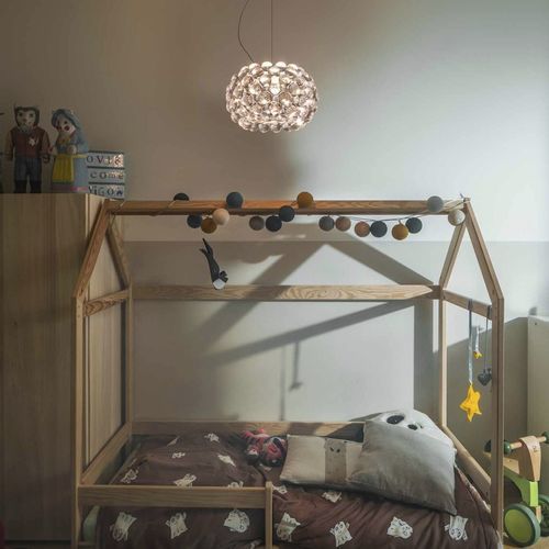 Suspension - CABOCHE PLUS - FOSCARINI - en aluminium / en acier / en verre soufflé