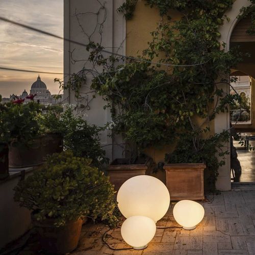 Lampe de sol - GREGG - FOSCARINI - en métal / en polyéthylène / contemporaine