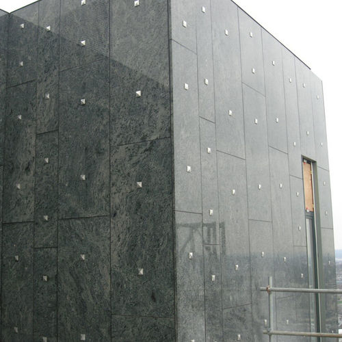 Bardage en panneaux - STONELITE® : VERDE ANTIQUE - Stone panels - en marbre / poli / de grand format