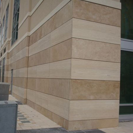 Bardage en panneaux - RAINBOW - Stone panels - en grès / poli / de grand format