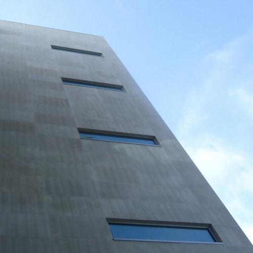 Bardage en panneaux - BLACK  - Stone panels - en ardoise / poli / de grand format