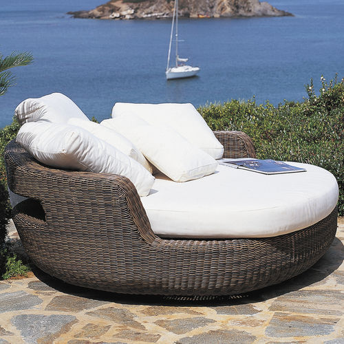 Canapé rond - Agor&agrave; - Unopiù - contemporain / d'extérieur / en tissu