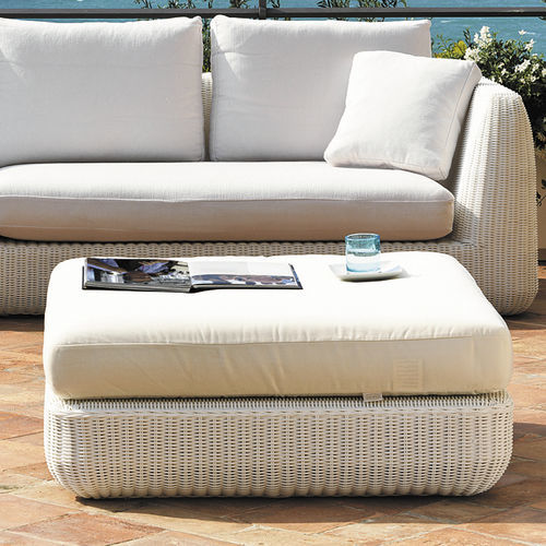 Ottoman contemporain - Agorà  - Unopiù - en tissu / en aluminium / en fibres synthétiques