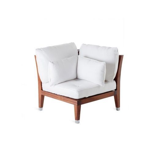 Fauteuil d'angle - C'est la vie - Unopiù - contemporain / en tissu / en bois