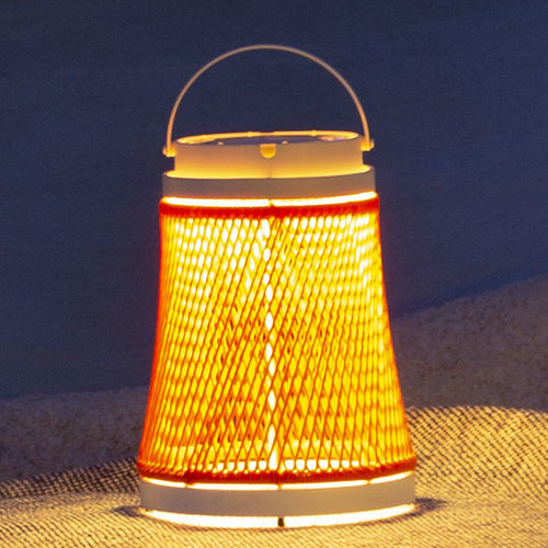 Lanterne contemporaine - Solare  - Unopiù - en aluminium / en fibres synthétiques / à LED