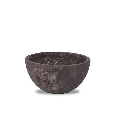 Pot de jardin en béton - Unopiù - en marbre / rond / résidentiel