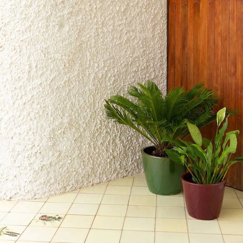Pot de jardin en grès cérame - Unopiù - rond / résidentiel / professionnel