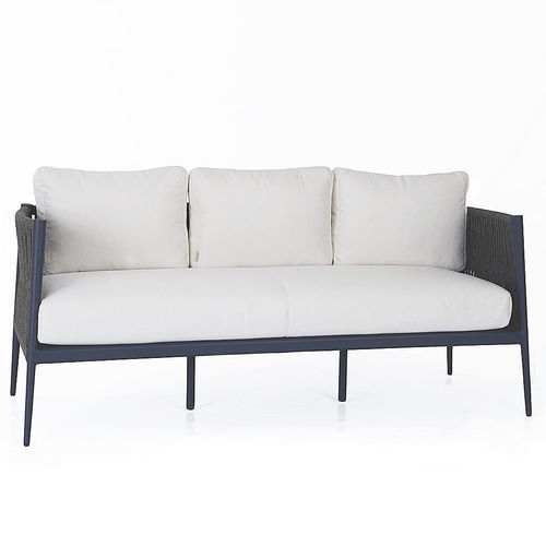 Canapé contemporain - LUCE - Unopiù - d'extérieur / en tissu acrylique / en corde