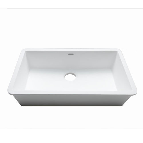 Vasque encastrable - BASIC C824  - KRION – PORCELANOSA Grupo - en Solid Surface / en Krion® / simple