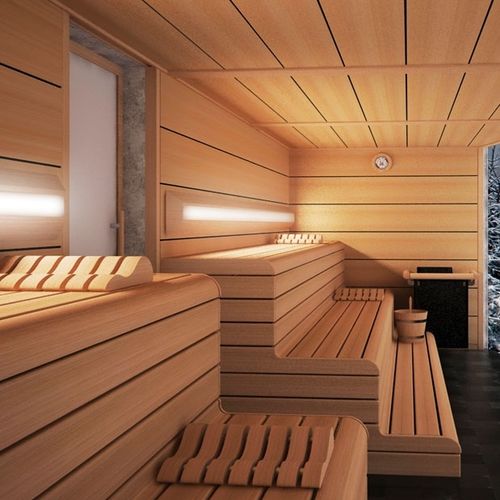 Sauna résidentiel - Stas Doyer Hydrothérapie - professionnel / en bois / d'intérieur