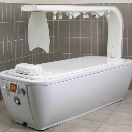 Lit d'eau de massage avec chromothérapie - WATERMASS COMBINÉ DIMÉ  - Stas Doyer Hydrothérapie - professionnel