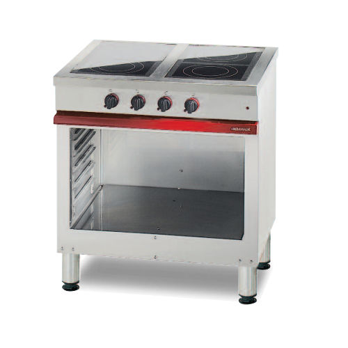 Table de cuisson à induction - CME 840 VTR - AMBASSADE DE BOURGOGNE - vitrocéramique / professionnelle / 4 foyers