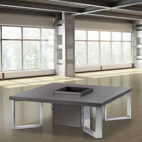 Banc contemporain - SKA : PQM 120 - GEKIPS - en MDF / en acier à revêtement par poudre / en mélaminé