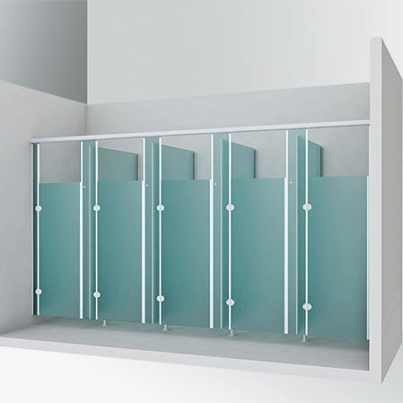 Cabine sanitaire en verre - PBOX 120 - GEKIPS - pour douche / pour établissement public