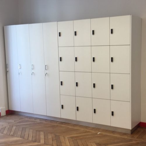 Casier vestiaire en bois - ATELIER : ANB01 - GEKIPS - professionnel / pour pièce humide