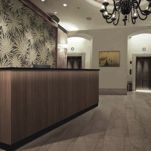 Banque d'accueil d'angle - OPERA - GEKIPS - en L / modulable / en U