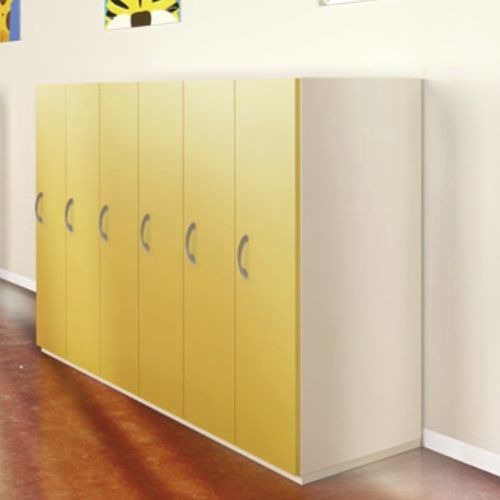 Casier de consigne en mélaminé - MASTER KID : 1 porte  - GEKIPS - RFID / à code / à carte