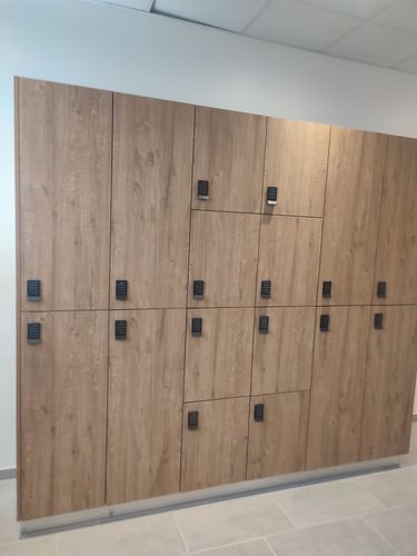 Casier vestiaire en mélaminé - PEOPLE : ANB323 - GEKIPS - à code / RFID / à carte à puce