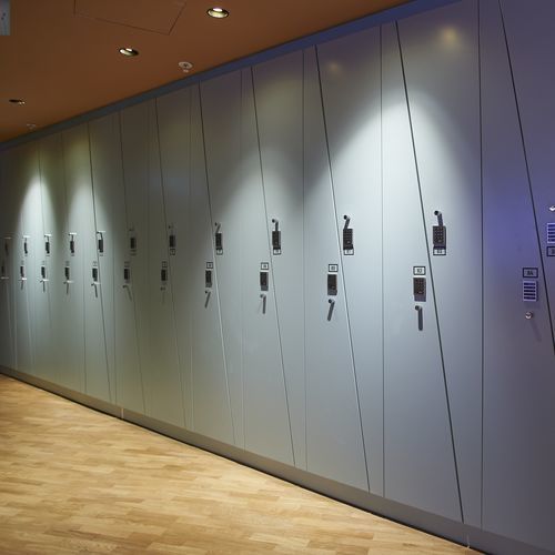 Casier vestiaire en mélaminé - ATELIER - GEKIPS - à clé / professionnel / sécurisé
