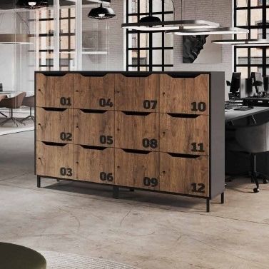 Casier de rangement en mélaminé - ZENITH - GEKIPS - RFID / sans clé / standard