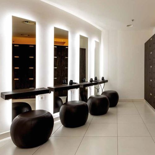 Coiffeuse contemporaine - SHARPL LS/LD - GEKIPS - en mélaminé / murale / professionnelle