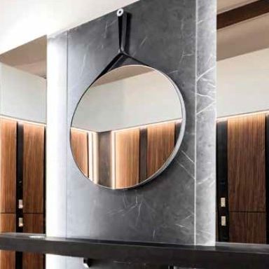 Miroir mural - JUPITER - GEKIPS - professionnel / contemporain / rond