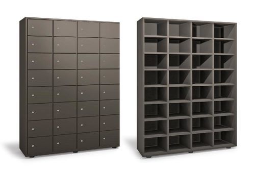 Meuble de rangement de sol - T-RACK - GEKIPS - contemporain / non spécifié / pour bureau