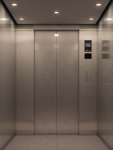 Ascenseur électrique - NexWay-S Package R - MITSUBISHI Electric Elevator   Escalator - privatif / pour le tertiaire / pour immeuble de grande hauteur