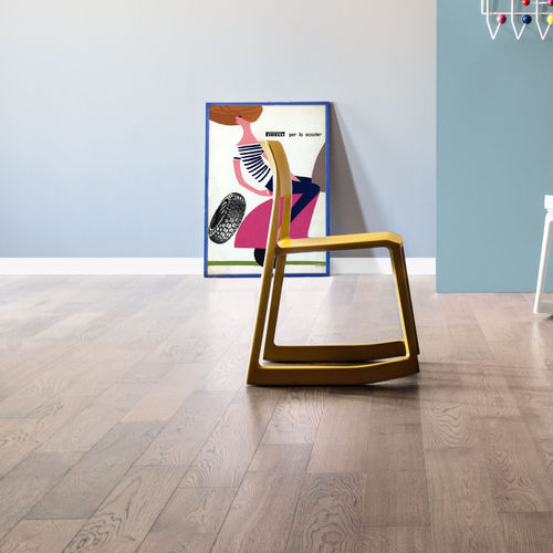 Parquet contrecollé - TORTORA - Listone Giordano - en chêne / en bouleau / point de Hongrie