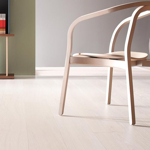 Parquet contrecollé - MONTBLANC - Listone Giordano - en chêne / en bouleau / point de Hongrie