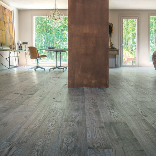 Parquet contrecollé - HERITAGE TRACCIA - Listone Giordano - en chêne / en bouleau / à batons rompus