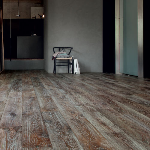 Parquet contrecollé - RÉSERVE MAREGGIATA - Listone Giordano - en chêne / en huile naturelle / vieilli