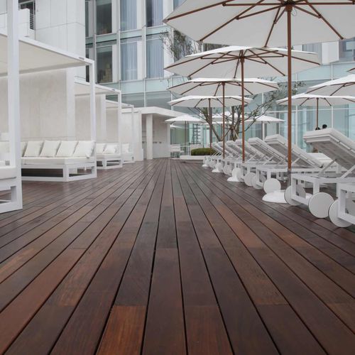 Lame de terrasse en ipé - Listone Giordano - aspect bois