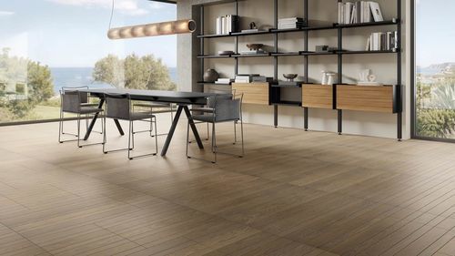 Parquet contrecollé - TRAME - Listone Giordano - en chêne / brossé / à coller