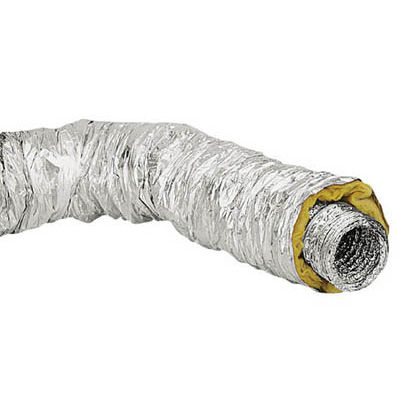 Conduit de distribution d'air flexible - PHONI-FLEX - FRANCE AIR - en aluminium / à isolation thermique